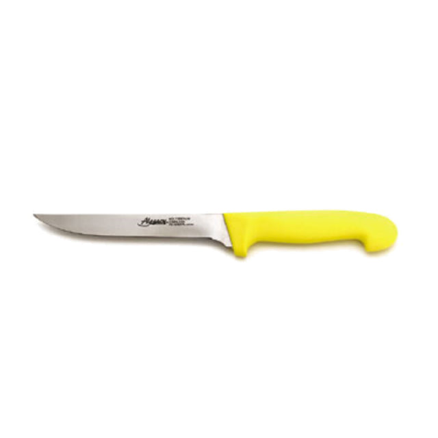 Alegacy Foodservice Products PCB1286YL ColorCode Boning Knife 6" Blade Yellow