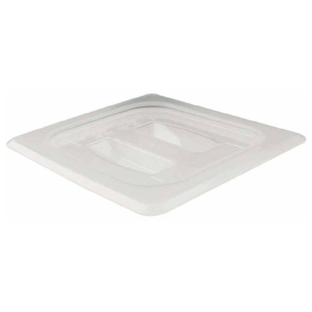 Cambro CAM60PPCH190 Cover 1/6 Size Solid Semi Clear Plastic