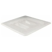 Cambro CAM60PPCH190 Cover 1/6 Size Solid Semi Clear Plastic