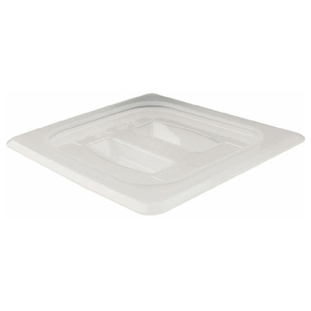 Cambro CAM60PPCH190 Cover 1/6 Size Solid Semi Clear Plastic