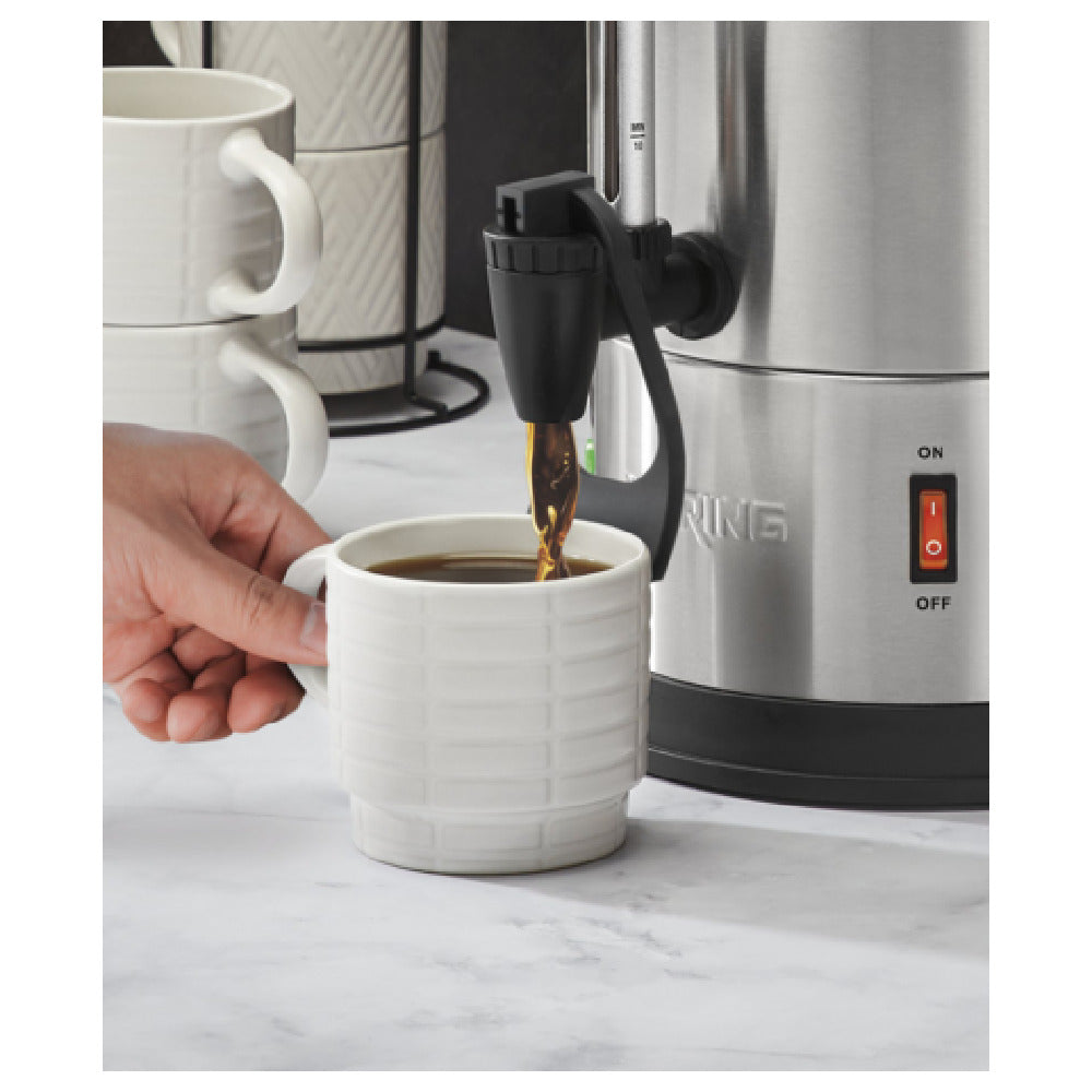 Waring WCU55X - Coffee Urn, (55) 5 Oz. Cup Capacity, Dual Heater System