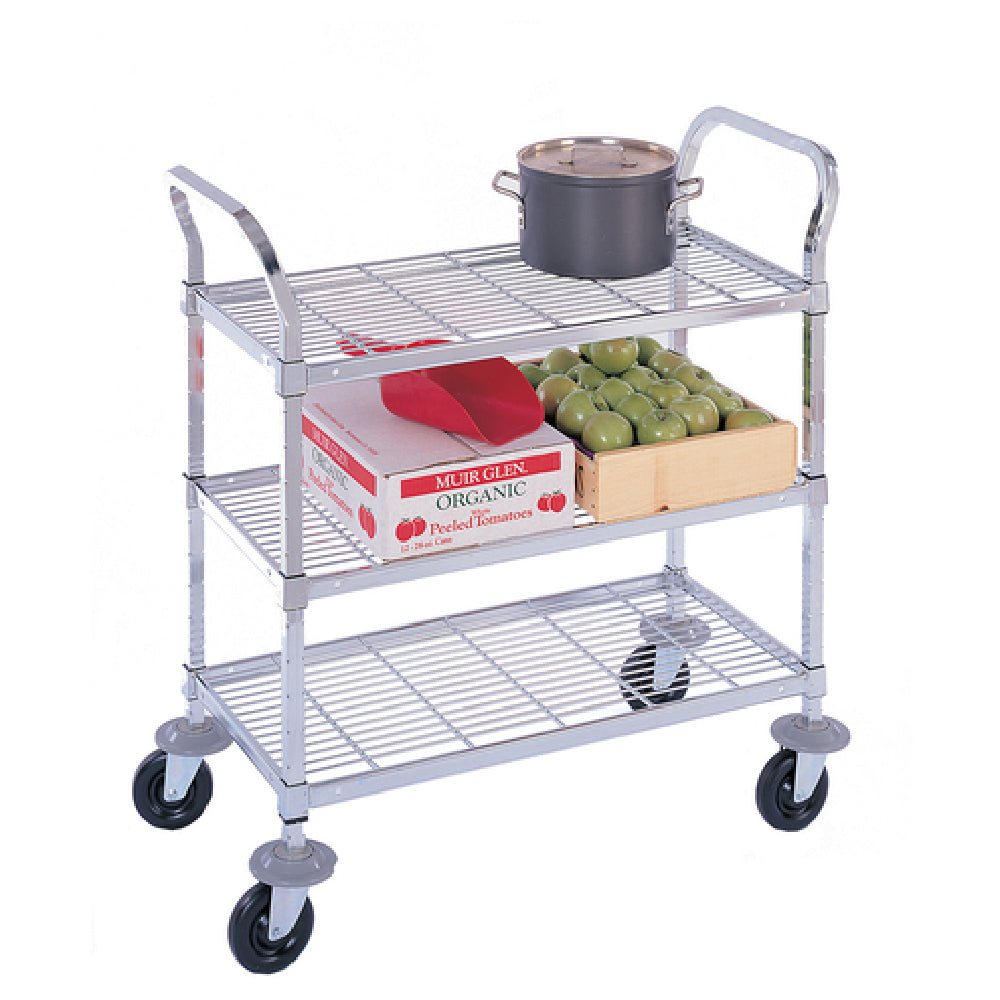 SPG AUC22436C5 - Amco Utility Cart, 2 Shelves, 27-1/8" X 38-7/8"