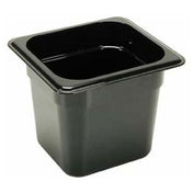 Cambro 66CW-110 Pan Sixth X 6 Black 110