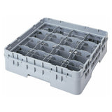 Cambro 16C414151 Camrack® Cup Rack With Soft Gray Extender Full Size
