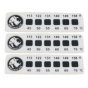 AllPoints 79504 Stick On Thermometer 3 Pack