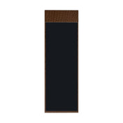 Risch MMB-CH 4.25X14 Chesterfield Hardback Ostrich Texture Faux-leather Magnetic Menu Board (specify Color)
