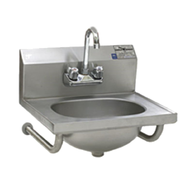 Eagle HSA-10-FTWS-2X Hand Sink Wall Mount 13-1/2" Wide X 9-3/4" Front-to-back X 6-3/4" Deep Bowl