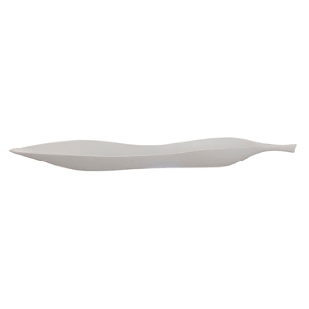 Bon Chef 81007CHESTNUT Platter 29-1/2" X 5-1/2" X 2-7/16"H Leaf Shaped