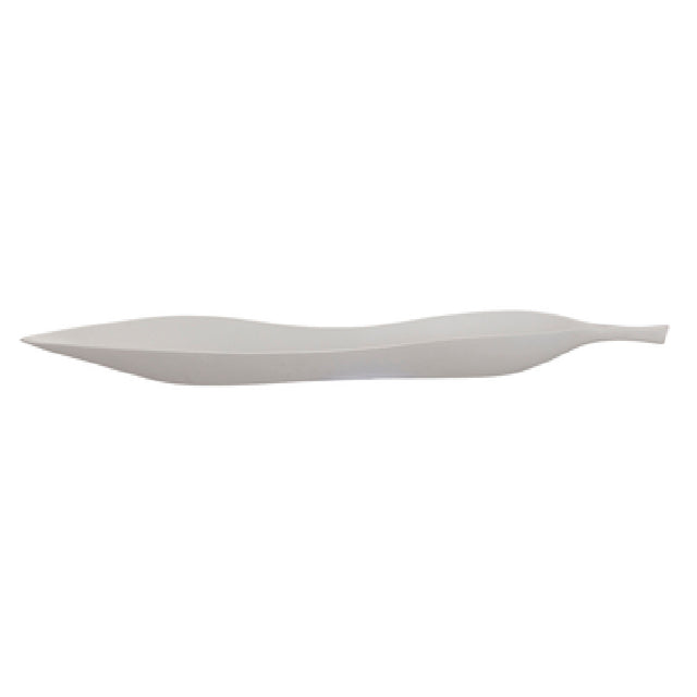 Bon Chef 81007CGRN Platter 29-1/2" X 5-1/2" X 2-7/16"H Leaf Shaped