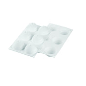 Louis Tellier CURVE MONTBLANC Silicone Mould 3"dia. X 1.65"H Dishwasher Safe