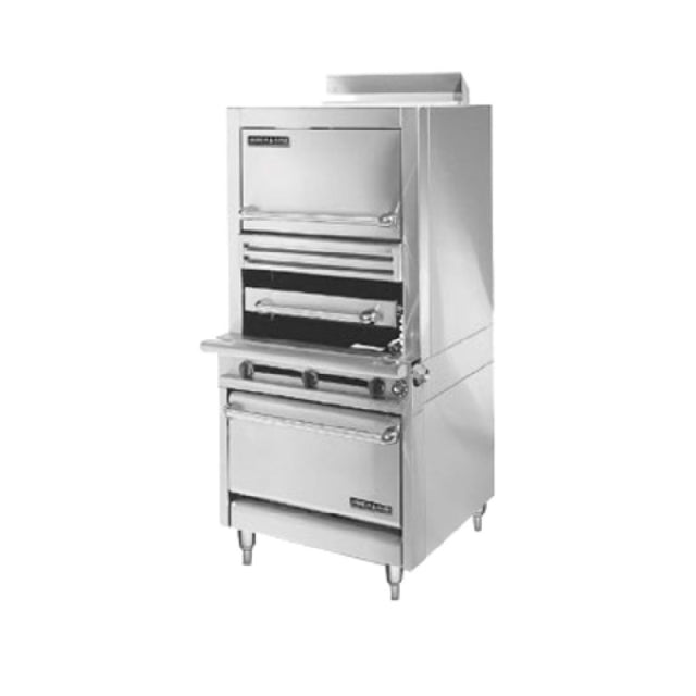 American Range HDIR34-1C_NAT Medallion Profesional Infra-Red Broiler Single Deck