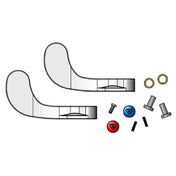 T&S Brass B-WH4-K-NS-AM Parts Kit (2) 4" Wrist-action Handles With Anti-microbial Coating