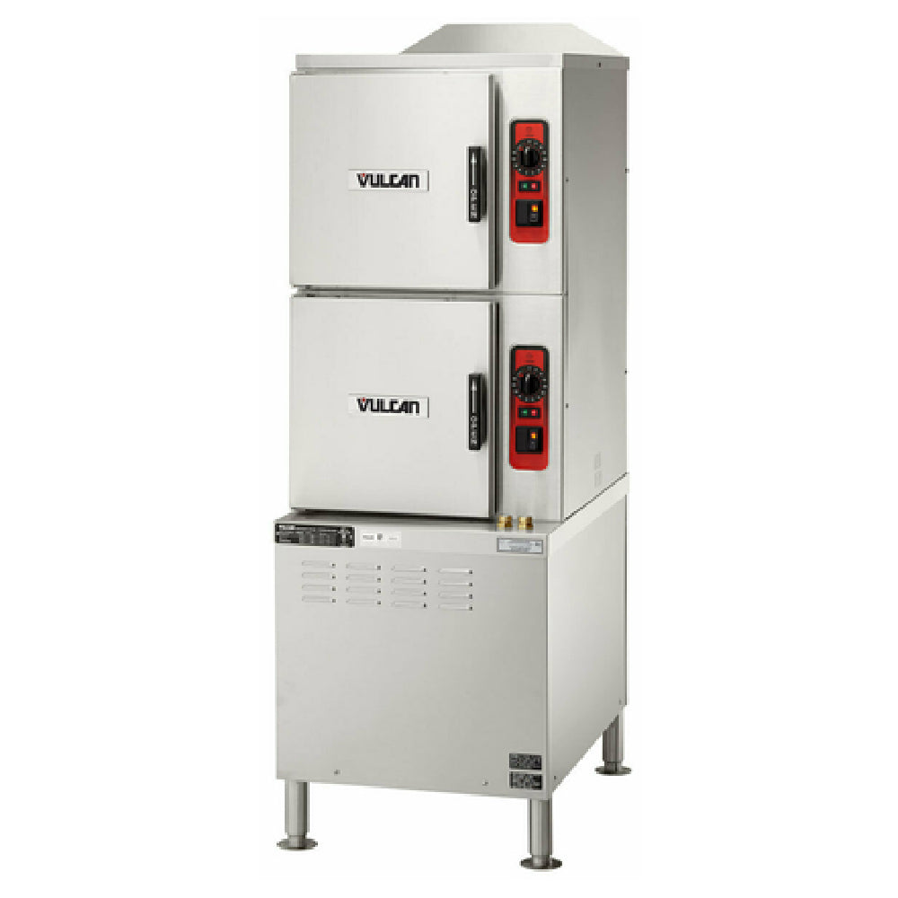 Vulcan C24ET6_240/60/3 - ET Series Convection Steamer, Electric, 2 Compartments