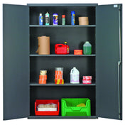 Quantum QSC-3IS Heavy-Duty 48" Cabinet 48"W X 24"D X 78"H 400 Lb. Capacity Per Shelf