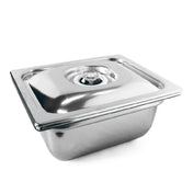 Sirman 5858VAC11150B 1/1 H 150 Reinforced Gastronorm Containers For Vacuum Use With External Vacuum Hose