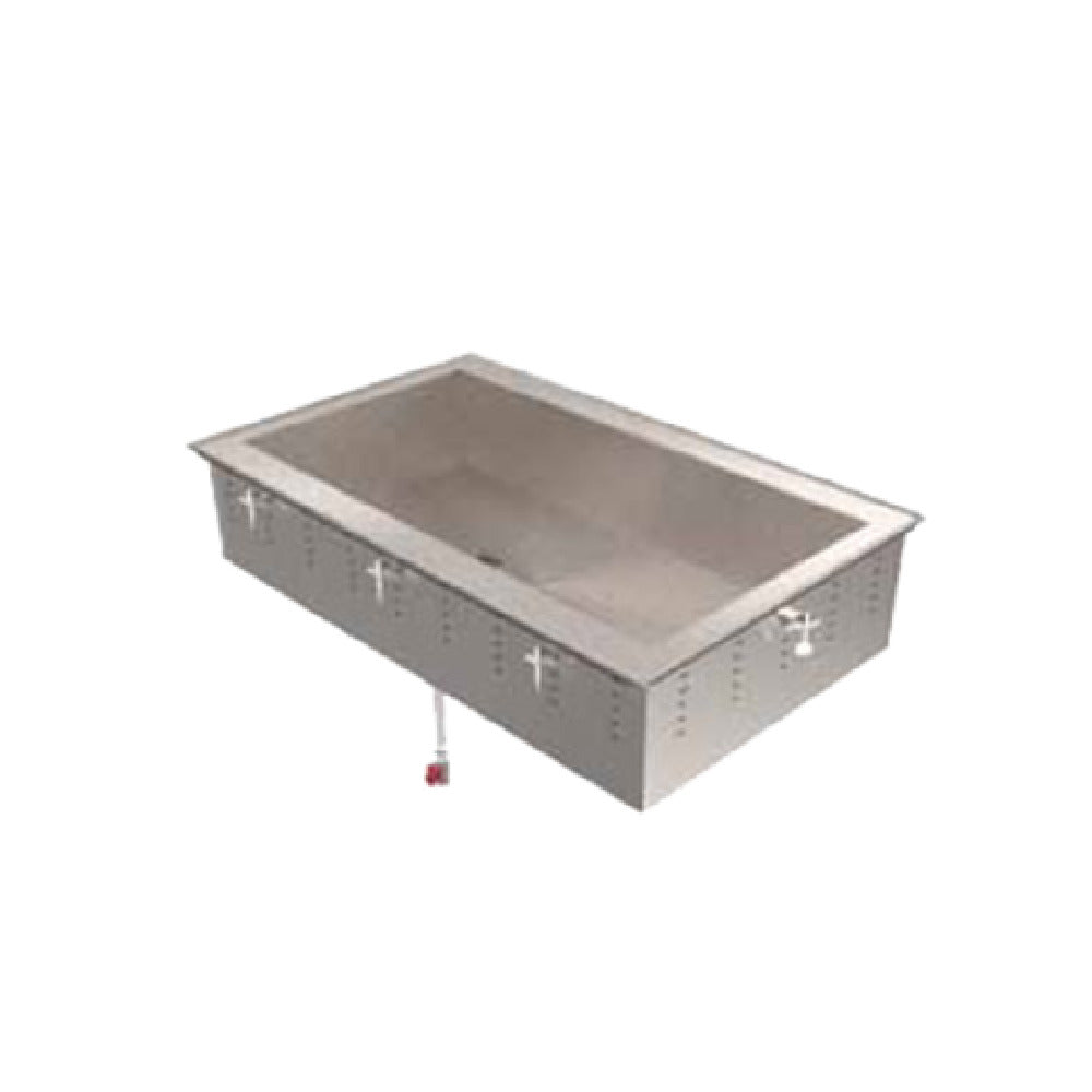 Vollrath 36657 Short Sided Cold Drop-In (3) Pan Non-refrigerated
