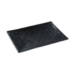 Yanco BP-2012 Black Pearl Plate 12"L X 8-1/4"W Rectangular