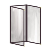 Risch TET 4.25X11-LEATHERETTE Deluxe Sewn Leatherette Menu Cover (specify Color)