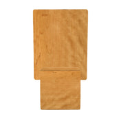 Risch WOODBLOCK-QR Woodblock QR Code Display (specify Color) 2" X 2" Wood Block Holds 3" X 4-3/4" Laser-engraved Wooden QR Code Display