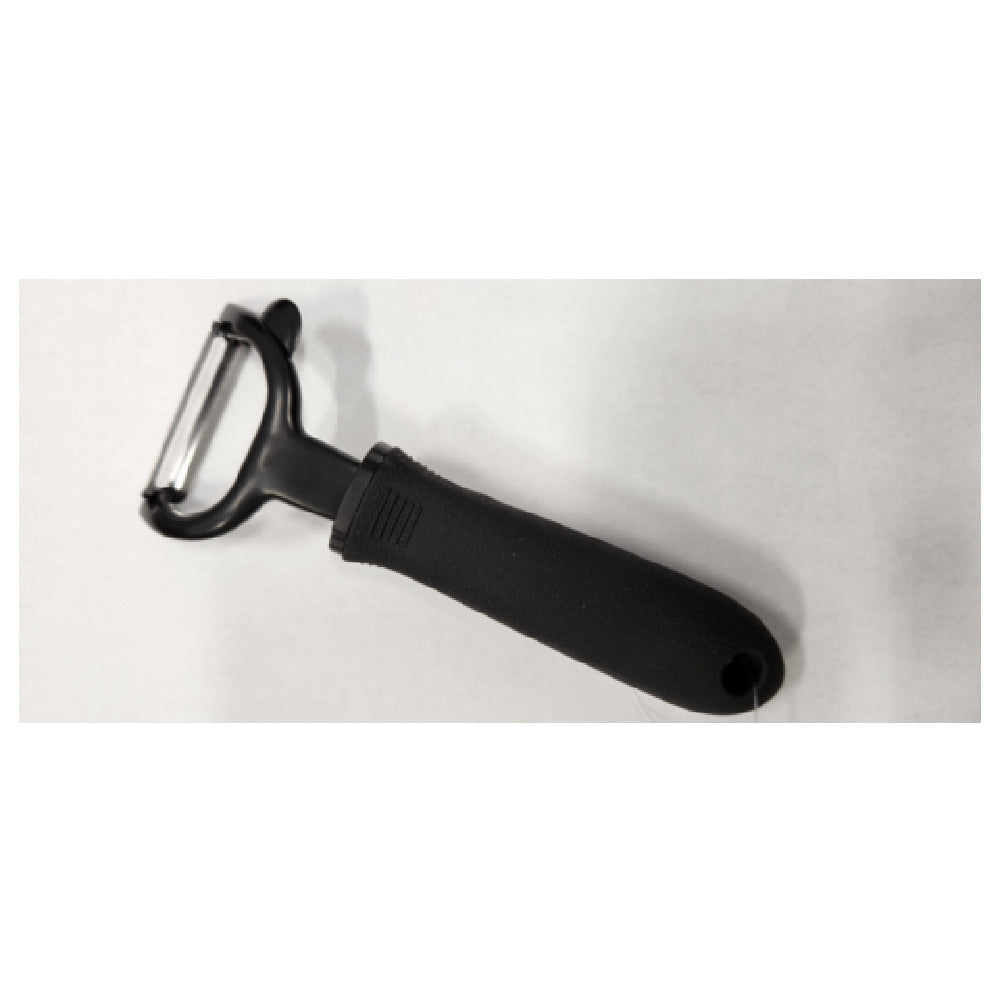 Stanton Trading VP-6SG Swivel Y-Peeler With Easy Grip Handle 6-1/2" Black