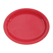 CAC China L-12NR-R Las Vegas Platter 9-3/4"L X 7-1/4"W X 3/4"H Oval
