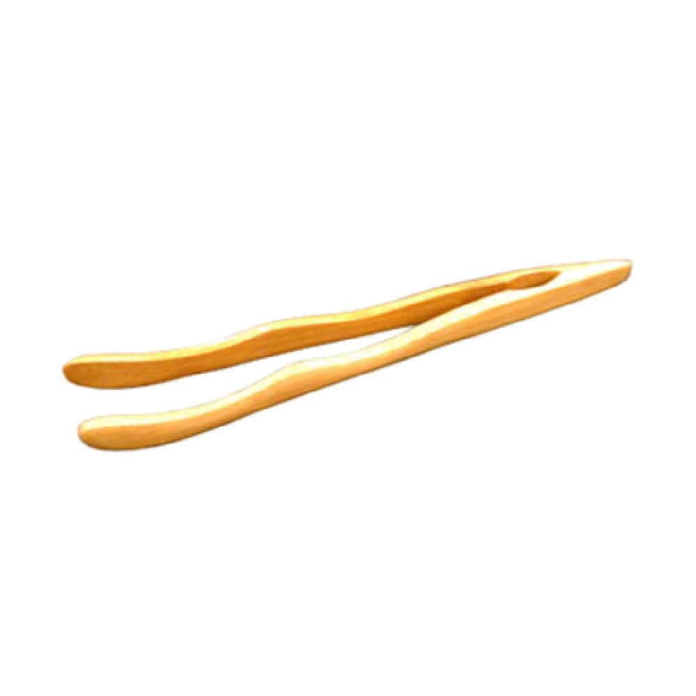 Town 51319 Petite Tongs 7" Bamboo (6 Per Pack)