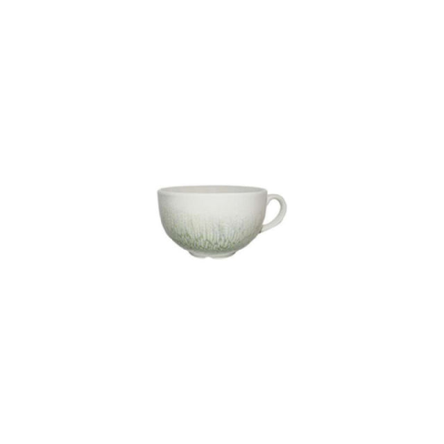 Cardinal FP896 - Dudson, Papillon Green Round Cup 8.0 Oz, ['Vitrified Ceramic']