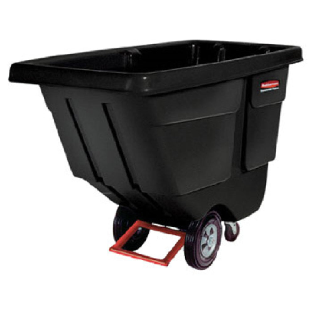 Rubbermaid FG131400BLA Rotational Molded Tilt Truck Utility Duty 850 Lb. Capacity
