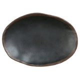 Steelite 7199TM008 Oval Plate 9.5" X 6.75" X 1.25" Greystone