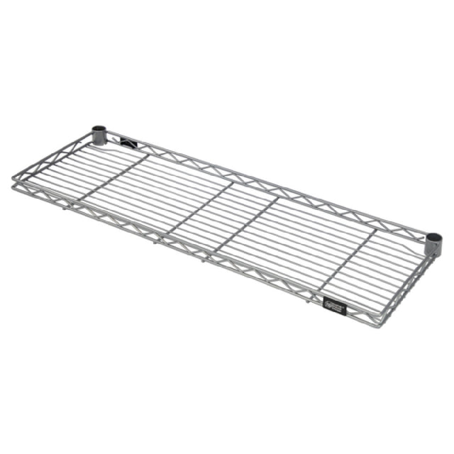 Quantum 1224RCSGY Wire Shelf Cantilevered 24"W X 12"D