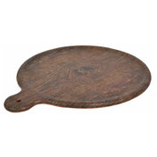 BauscherHepp TRW3132 Rustic Wood Collection Platter 15" X 12-1/2" X 1/2"H Round