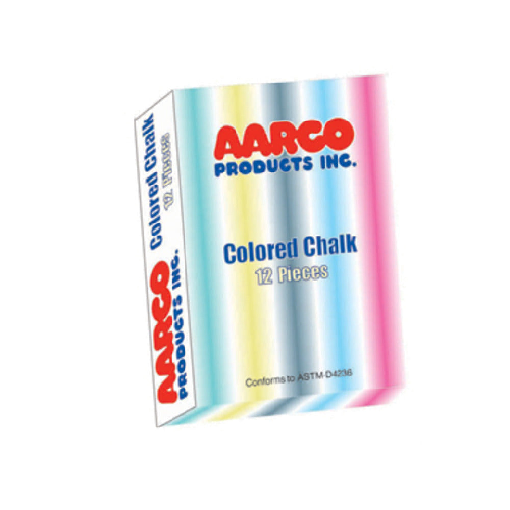 Aarco CCS-144 Chalk Colored (12 Pieces Per Box 144 Boxes Per Case)