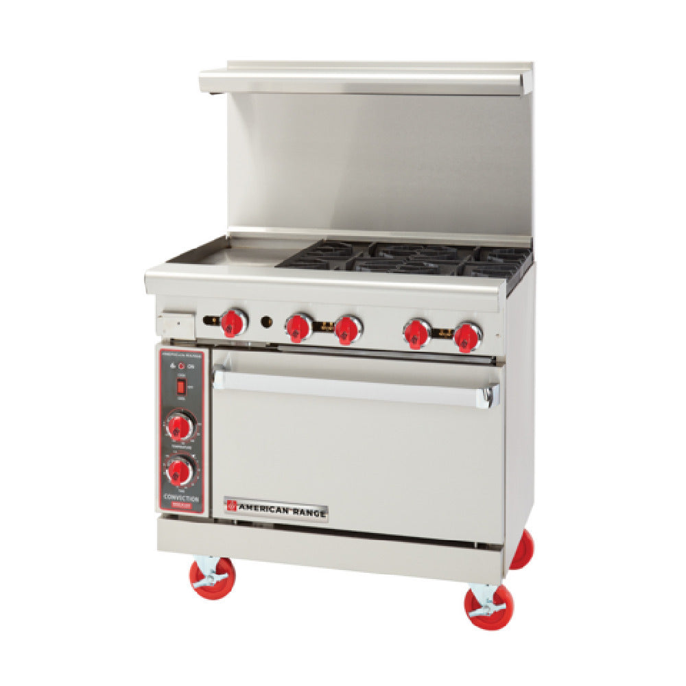 American Range AR-12G-4B-C_LP - Restaurant Range, Gas, 36"