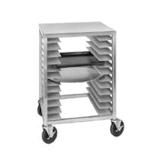 Channel PR-12 Pizza Equipment Pizza Pan / Dough Box Rack Pizza Pan 1/2 Size Rack Aluminum Top