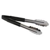 Tablecraft 3774BKEU Tongs 9-1/2" One Piece