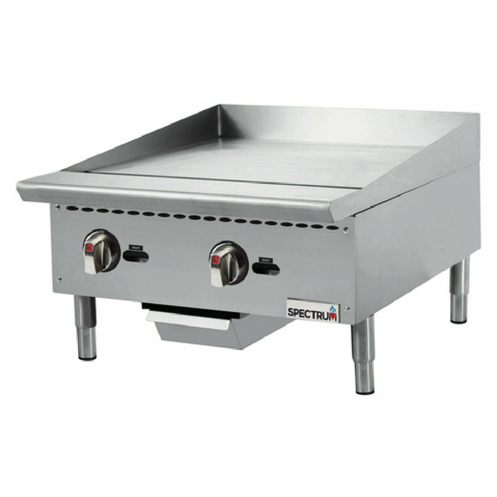 Winco NGGD-24M Spectrum™ Griddle Natural Gas Countertop