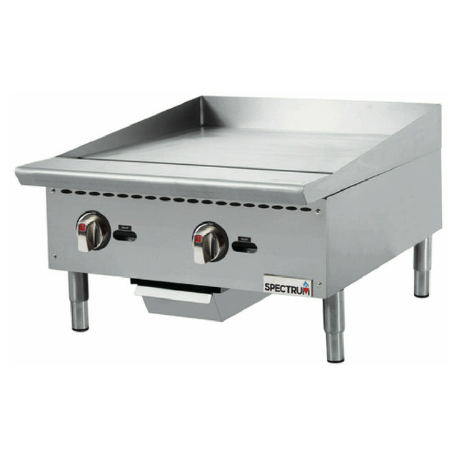 Winco NGGD-24M Spectrum™ Griddle Natural Gas Countertop