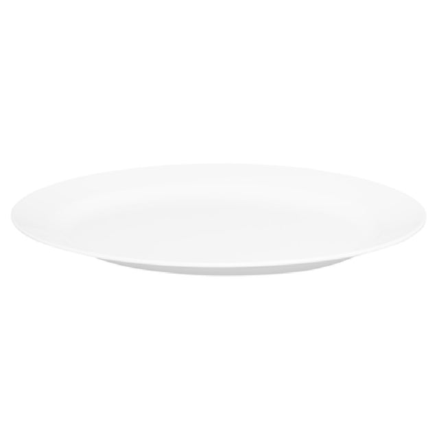 Elite Global Solutions M1914-NW Platter 19-3/4"L X 14"W X 1-1/4"H Oval