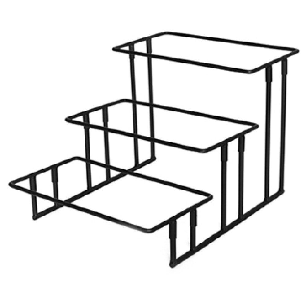 American Metalcraft IS18 Display Stand 3-tier 20"L X 13-3/4"W X 12"H