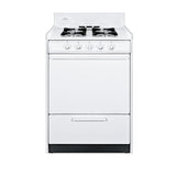 Summit WLM610P Gas Range LP Gas 24"W