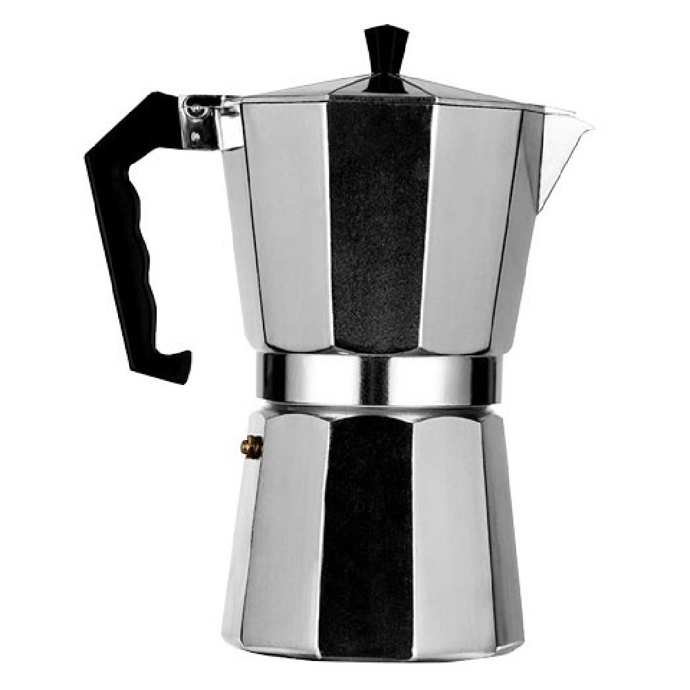 Omcan 47437 (47437) Aluminum Alloy Stovetop Espresso Maker Polypropylene Handle