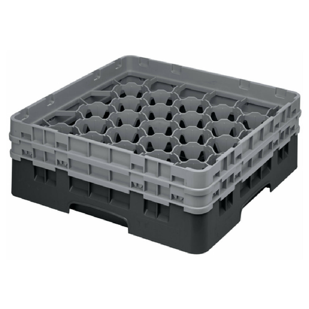 Cambro 30S434110 Camrack® Glass Rack With (2) Soft Gray Extenders Full Size