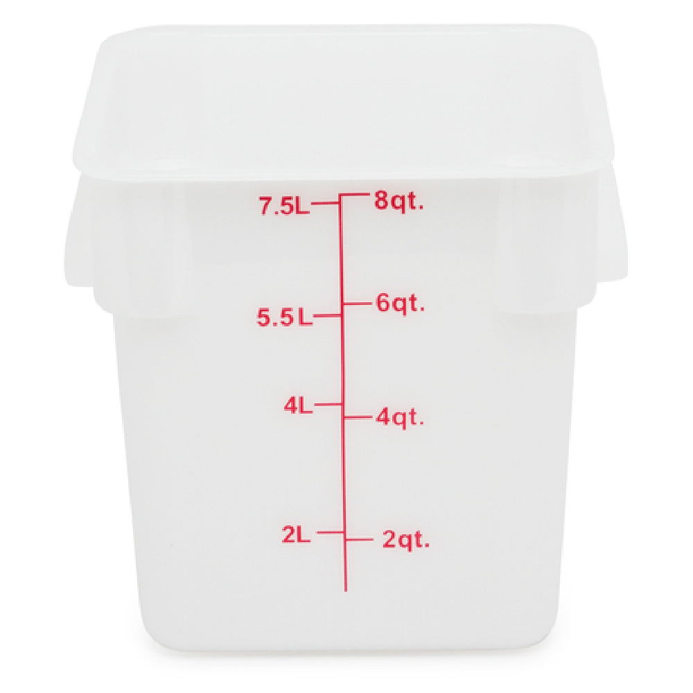 Royal ROY PPSC 8 - Storage Container, 8 Qt., Square