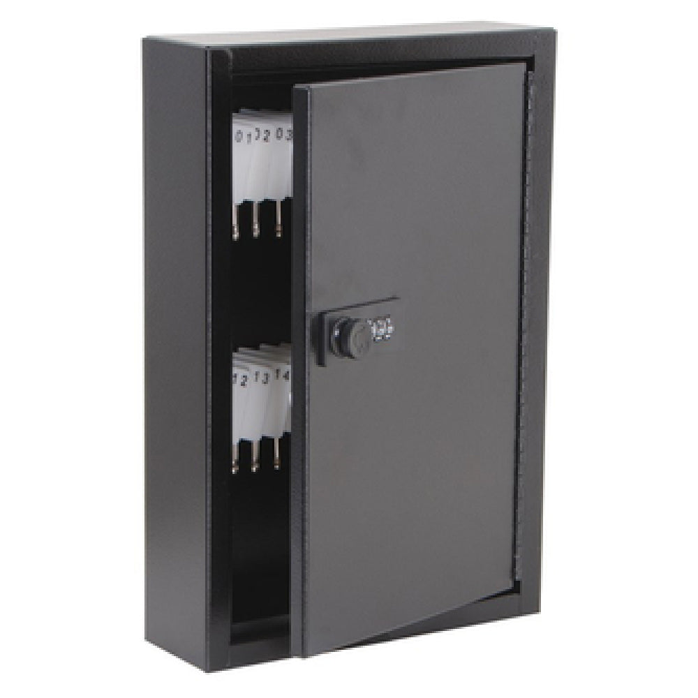 Alpine Industries ADI682-40-BLK Key Cabinet 40 Key Capacity Combination Lock