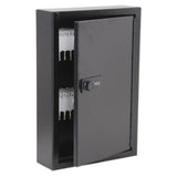 Alpine Industries ADI682-40-BLK Key Cabinet 40 Key Capacity Combination Lock