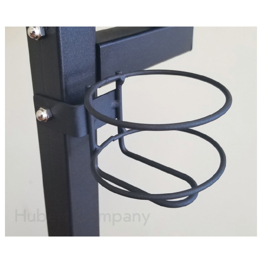 Hubert 23659 - Sanitizer Holder, Clip On, For Roll Bag And Scale Floorstands