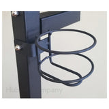 Hubert 23659 - Sanitizer Holder, Clip On, For Roll Bag And Scale Floorstands