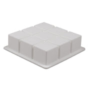JB Prince M681 P Cubik Mold Makes (1) 6-3/4" Square Cube Flexible