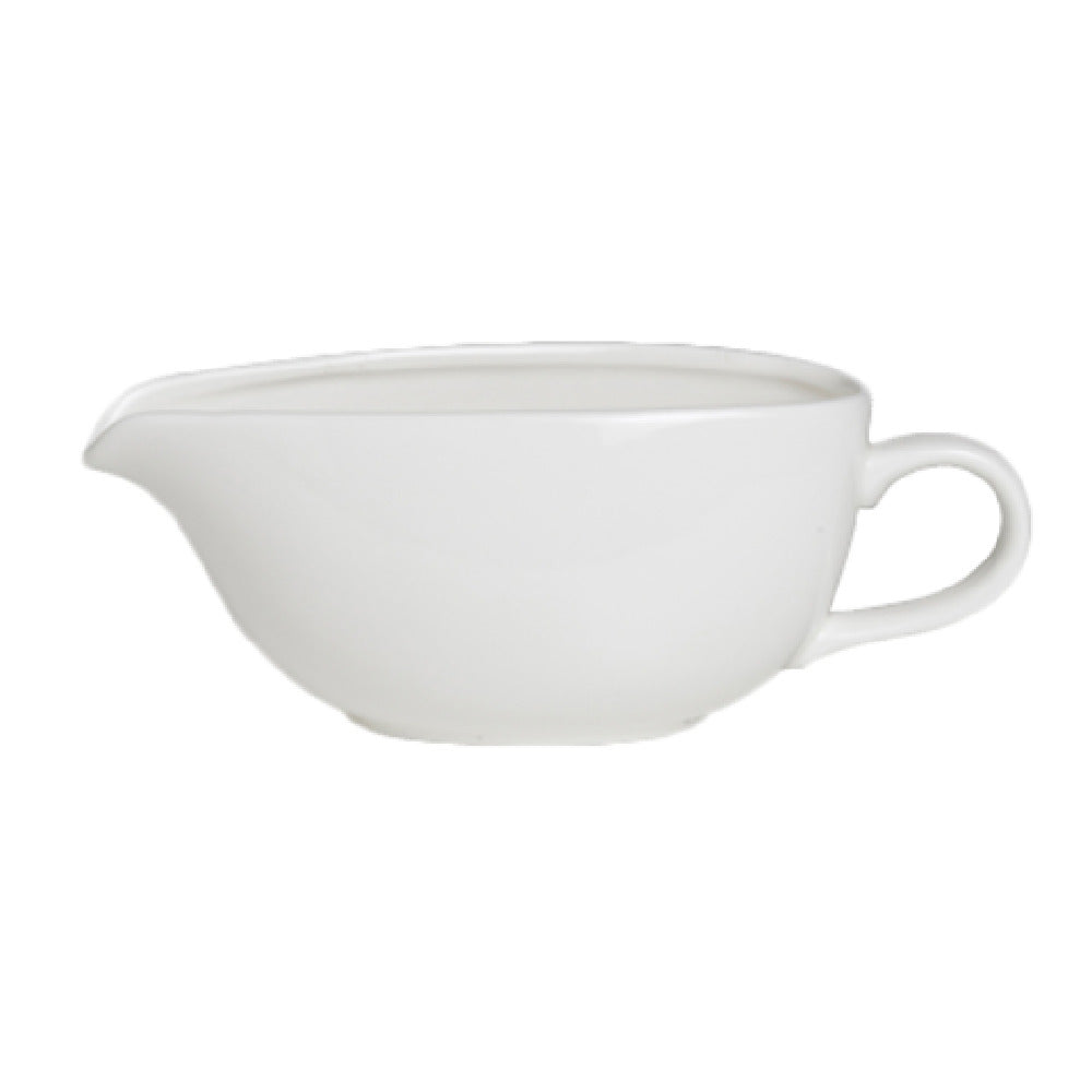 Steelite 6940E6038 Gravy Boat 12-1/2 Oz. 8-1/2" X 3-1/4" X 3"