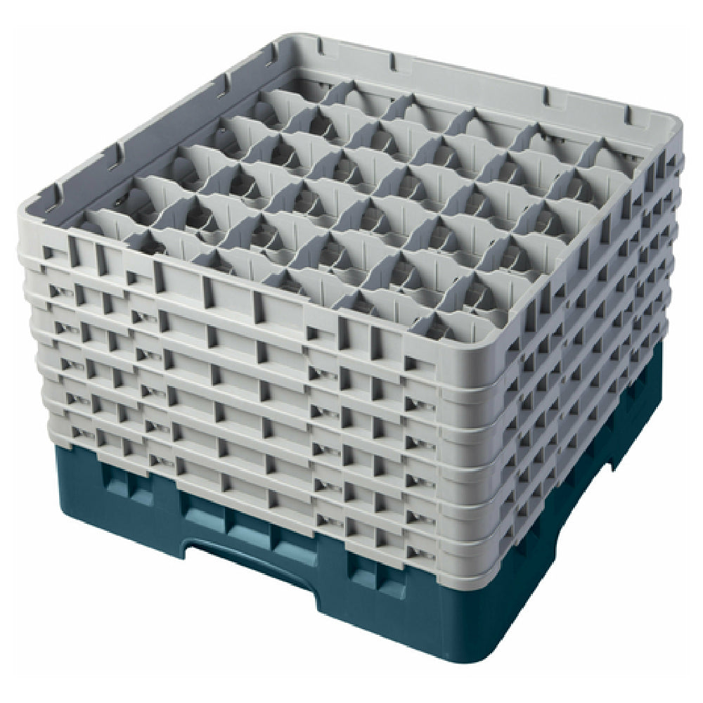 Cambro 36S1114414 Camrack® Glass Rack With (6) Soft Gray Extenders Full Size
